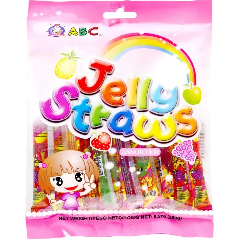 ABC JELLY Bâtonnets de gelée de fruits ABC 260 g