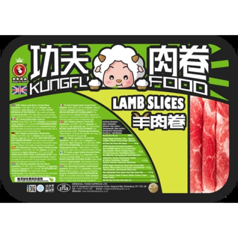 KUNGFU Lamb Slice 400g 功夫羊肉卷 400g