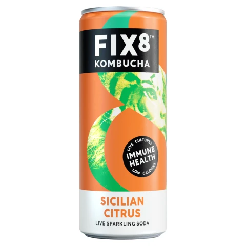 Fix8 Sicilian Citrus Kombucha 250ml