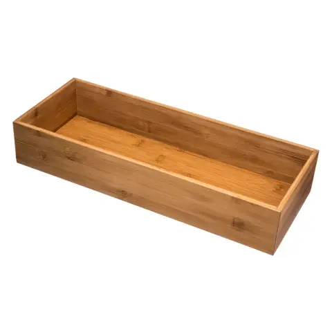 15x38x7cm Bamboo Storage Organizer
