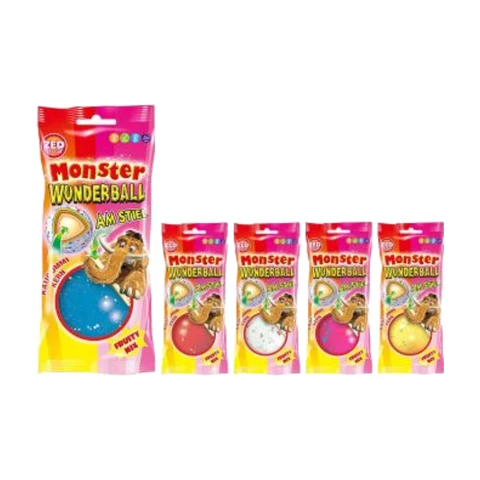 Monster Wunderball am Stiel Fruity Mix 60 g