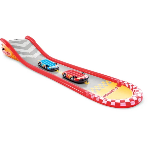 INTEX RACING FUN GLIJBAAN, 561 x 119 x 76 cm