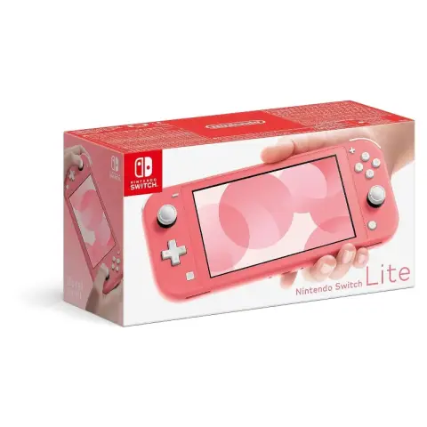 Clearly Organic Nintendo Switch Konsole Lite – Koralle (EU) (Switch)