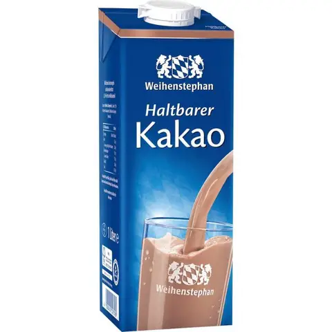 Weihenstephan H-Milch Kakao Getränk 3,3% 1L