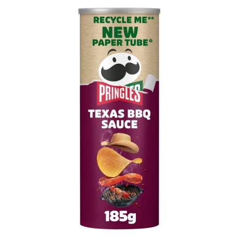 Pringles Texas BBQ Sauce Sharing Crisps 185g