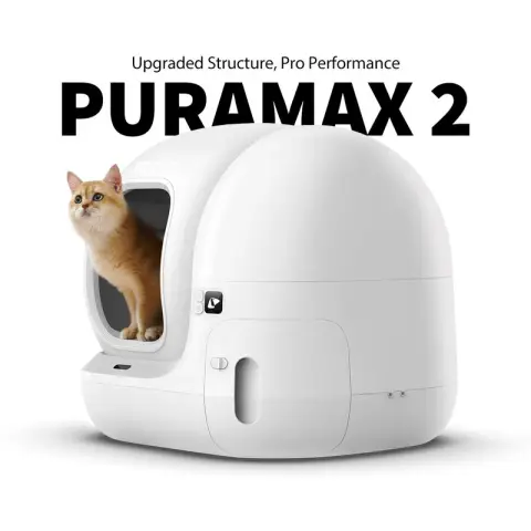 PETKIT Pura Max 2 Selbstreinigende Katzentoilette, 76 L Katzentoilette, Selbstreinigend, xSecure,