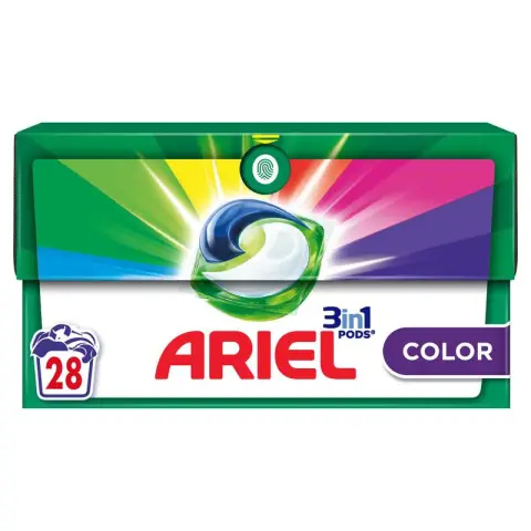 Ariel 3in1 Washing Pods Color 28 pcs Classic 28 Pcs