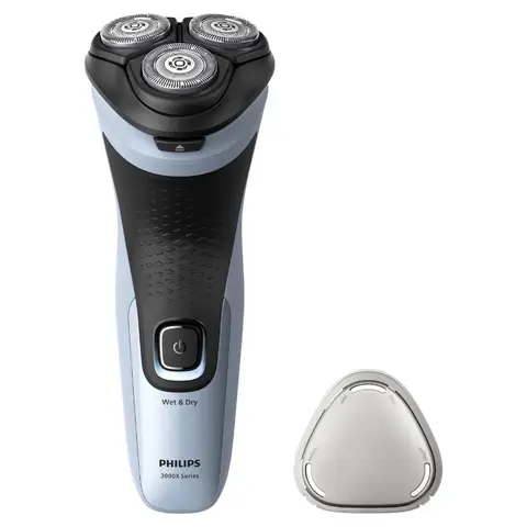 Philips X3003/00 - Rasoir série 3000X - 100% étanche, rasoir électrique, lames ComfortCut, utilisation sans fil