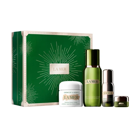 La Mer The Miracle Set (Essence Water 100ml + Revitalizing Serum 13ml + Eye Cream 5ml + Classic Cream 60ml) Gift Box