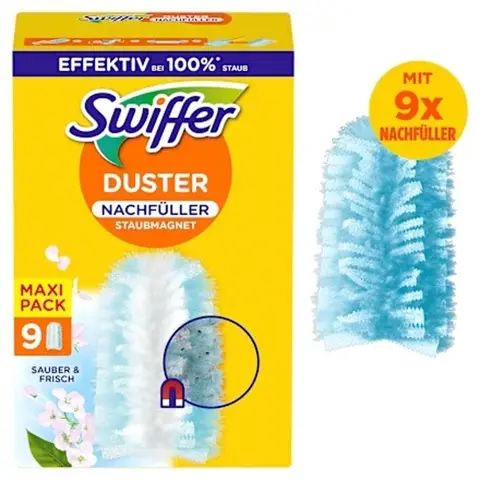 Swiffer Staubwedel Nachfüllpackungen mit Febreze-Duft 9 Stück