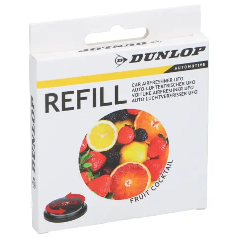 Dunlop - Auto Luchtverfrisser Ufo - Geur New Car Bijvullen Cocktail
