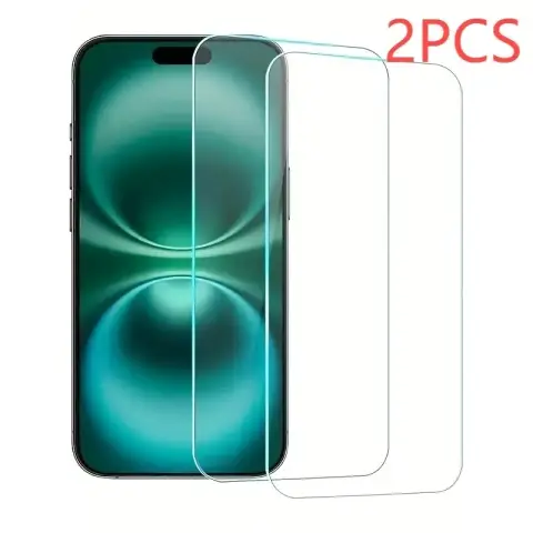 2-pack iPhone 15 Pro phone film with full screen coverage of high-definition tempered glass film 2-pack 15/15pro Tempered Film Iphone15promax Mobile Phone Film Full Screen Coverage HD IPhone 15pro