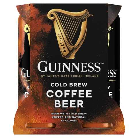 Guinness Cold Brew Coffee Beer 4 x 440ml