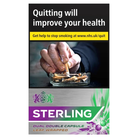 Sterling Dual Double Capsule Leaf Wrapped 20s