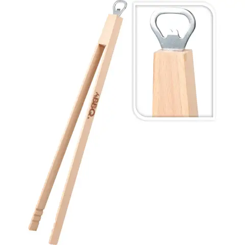 BBQ Zange Bambus Grill Clip Steak Clip Lebensmittel Clip