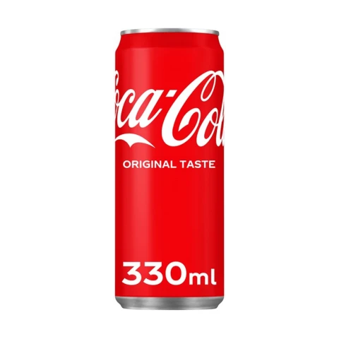 Coca Cola Regular Blik 330ml   [Incl. €0.15 deposit]