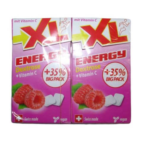 XL Energy Himbeere Traubenzucker 2 x 67.5 g
