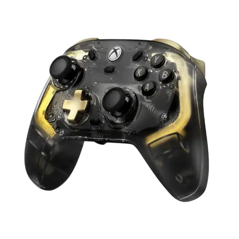 Kabelgebundener Kaleid Flux Smoke Transparent RGB-Gamecontroller