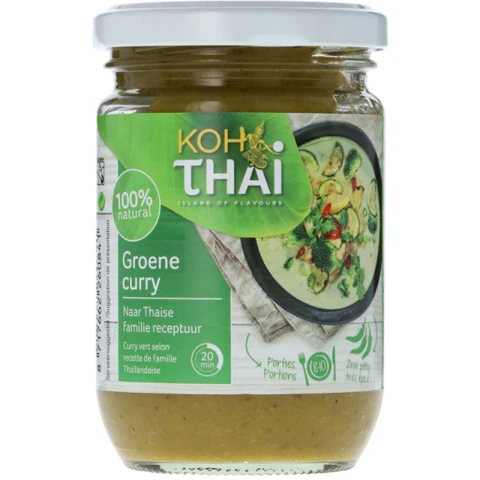 Koh thai Paste Green Curry 225g