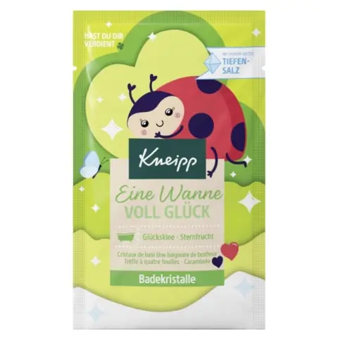 Kneipp Badekristalle eine Wanne voll Glück