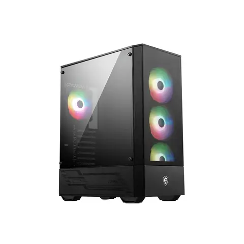 MSI MAG Forge 112R midi tower zwart, transparant