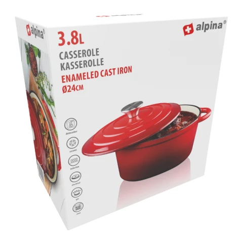 Cocotte en fonte émaillée