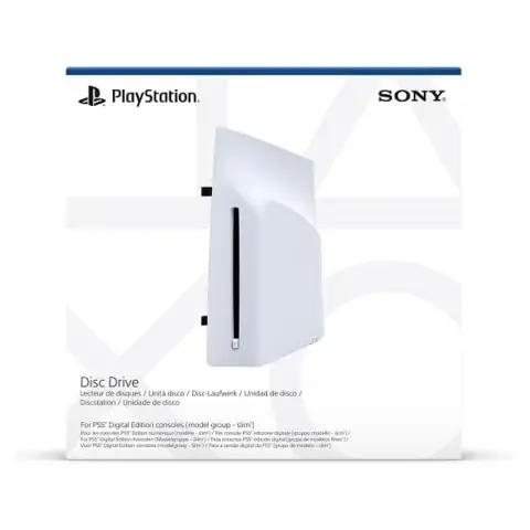 Sony PlayStation 5 – Laufwerk für PS5 Slim Digital Edition – Weiß (PS5)