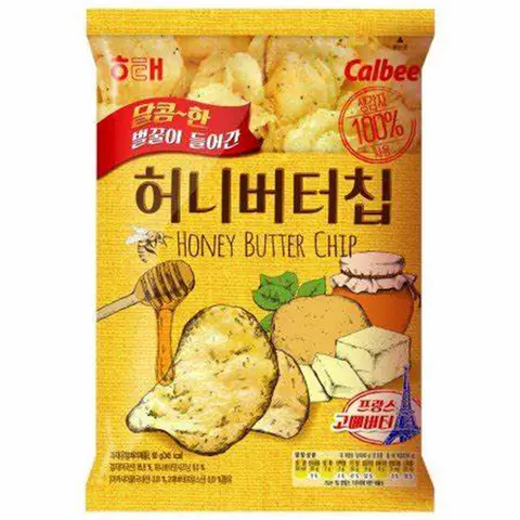 Calbee Kartoffelchips Honig-Butter-Geschmack 60g(Best Before2026-07-14)