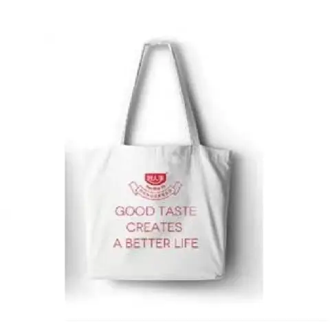 HRJ Canvas bag, black and white, shipped alternately