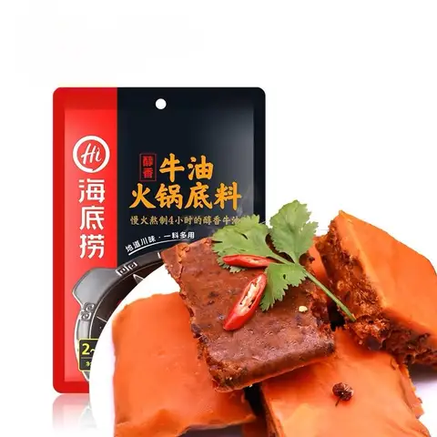 Haidilao Hot Pot Base (Mellow Butter-Spicy Flavor) 150G
