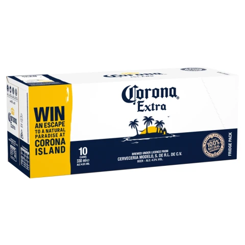 Corona Extra 4.5% ABV 10 X 330ml