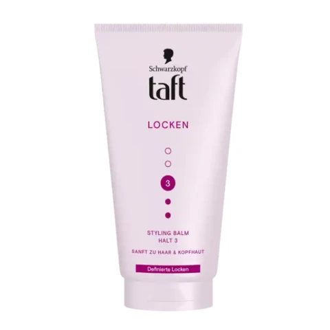 Schwarzkopf taft Styling Balm Locken Haltegrad 3