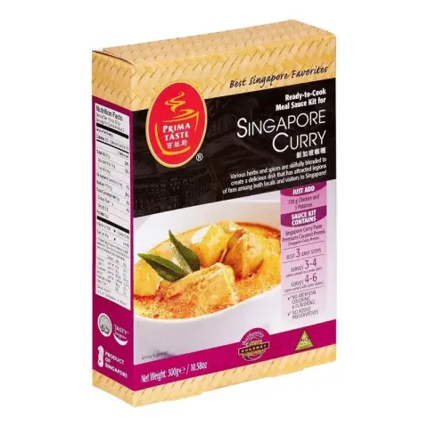 Prima Taste CURRY DE SINGAPOUR AU GOÛT PRIMA, PACK DE DÉTAIL 300 g