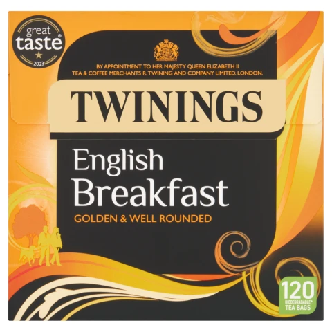 Twinings English Breakfast Tea 120 Tea Bags 300g