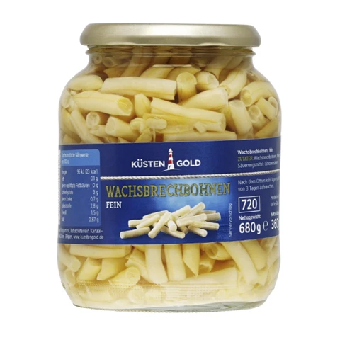 Küstengold Wachs- Brechbohnen 720 ml