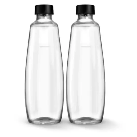 SodaStream Glasflasche DUO 1L 2er-Pack