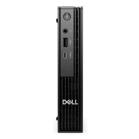 DELL Pro QCM1250 Intel® Core™ i5 i5-14500T 8 GB DDR5-SDRAM 512 GB SSD Windows 11 Pro Micro PC Mini PC Zwart