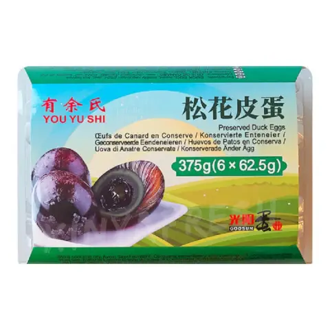 Guangyang You Yu Shi Preserved Duck Egg 375g (6 * 62.5g)