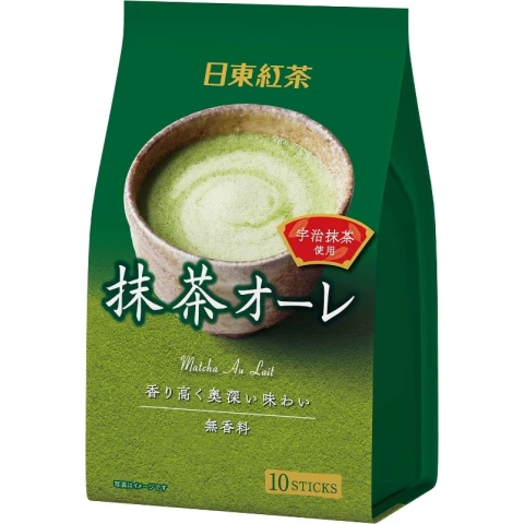 Nittoh Instant Matcha Au Lait (Latte) 96g/box 日東紅茶 即溶抹茶牛奶 8包入 96g/盒