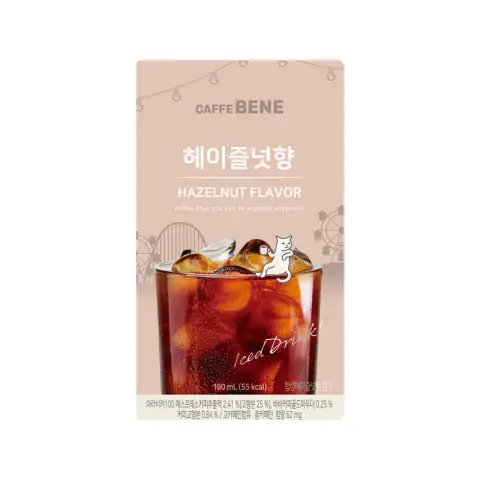 CAFFE BENE Haselnussgetränk 190ml (Beutel)