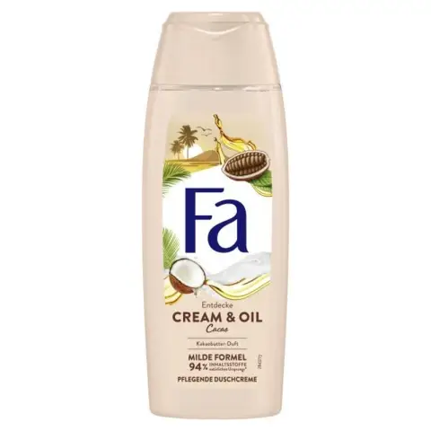 Fa Duschgel Cream & Oil Kokosnuss-Öl Kakaobutter Duft 250 ml