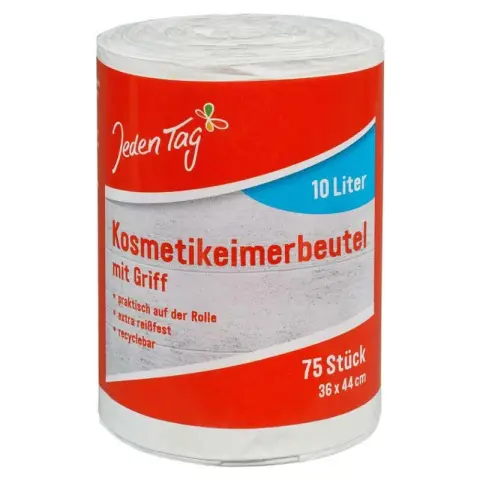 Jeden Tag Kosmetikeimer-Beutel 10l