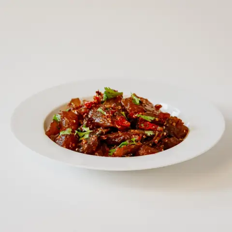 Laweiju Spicy beef tendon with coriander
