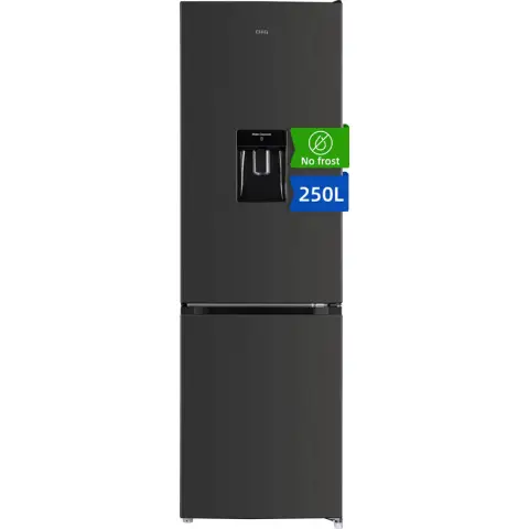 CHiQ Refrigerator 250 liter No Frost Energy class D with Water dispenser 250 L 250 L