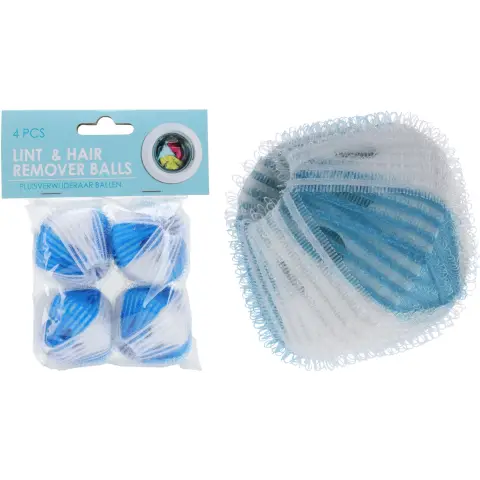 Ultra Clean Anti-Puncture Wäschebälle - Blau - 4 Stück