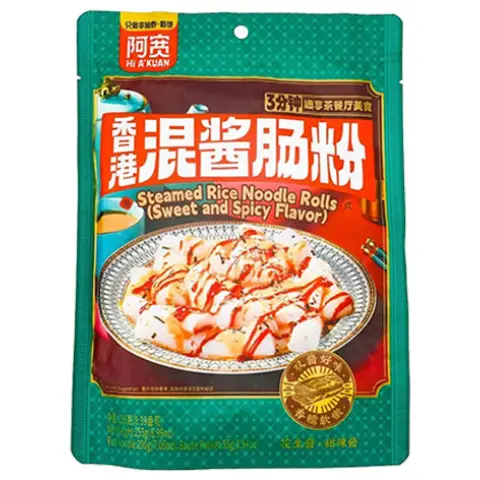 AK Noodle Rolls (Bags) - Sweet & Spicy 阿寛混酱肠粉(袋)255g