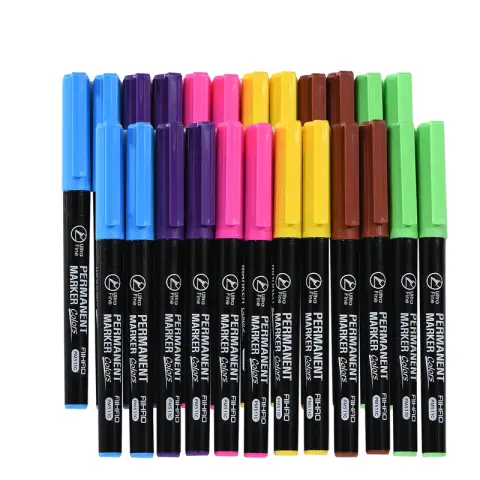 Color Permanent Markers (24 pcs)