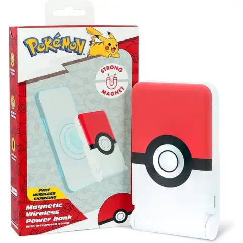 Pokémon Pokéball Magnetisches Ladegerät Kabellose Powerbank