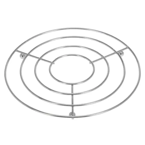 Untersetzer Draht verchromt 20cm