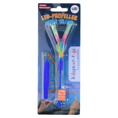 Fliegender Propeller – zufällige Auswahl aus einer 3er-Packung mit verschiedenen Designs – 1 Stück